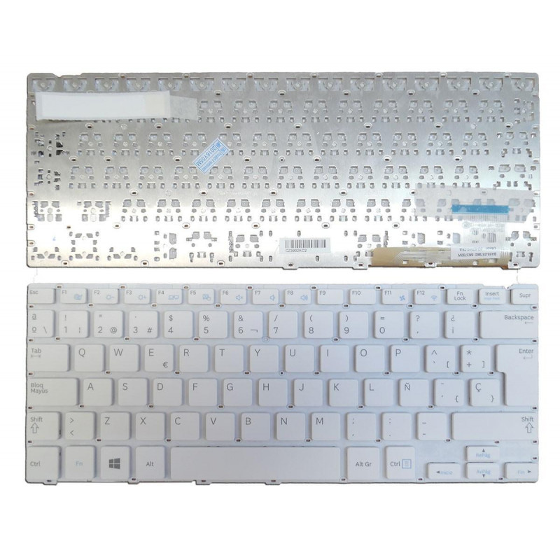 SAMSUNG LAPTOP TASTATUR NP915S3G SN3730W WEISS