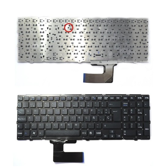 SONY VAIO NOTEBOOK TASTATUR VPC-EH3E0E VPC-EH3Q1E VPC-EH3J1E VPC-EH3C0E SCHWARZ
