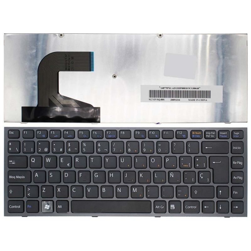 SONY VAIO VPC-S LAPTOP TASTATUR SCHWARZ NSK-SA5SQ 0S 9Z.N3VSQ.50S AEGD3P00020 148778251