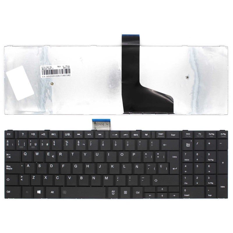 TOSHIBA SATELLITE C50-A C50D-A LAPTOP TASTATUR MP-11B96E0-528B