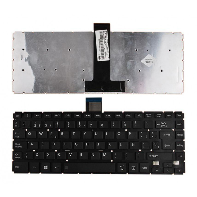 TOSHIBA SATELLITE L40-B L40D-B L40DT-B L40DT-B L40T-B LAPTOP TASTATUR