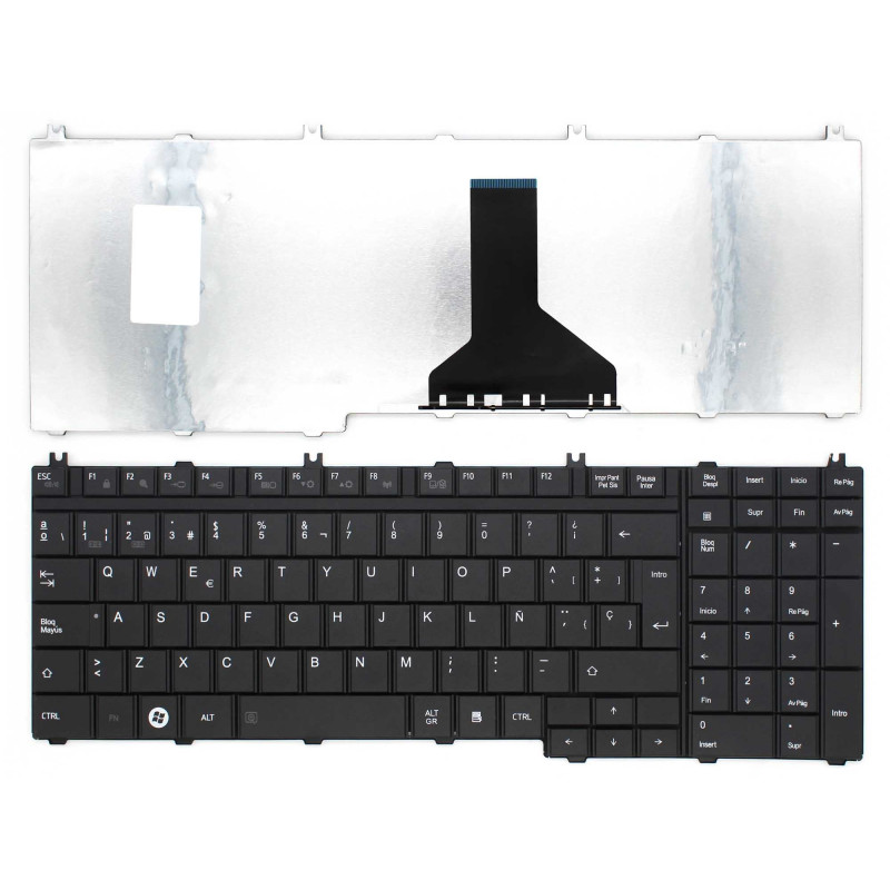 TASTATUR FÜR TOSHIBA SATELLITE L500 L505 L350 P300 LAPTOP