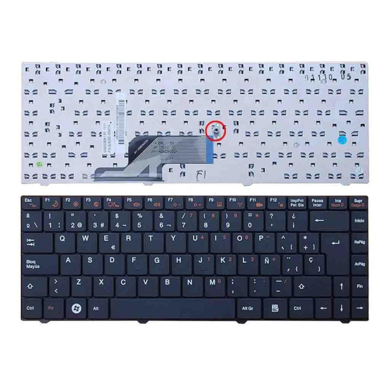 VIT M2400 LAPTOP-TASTATUR V092328MK1