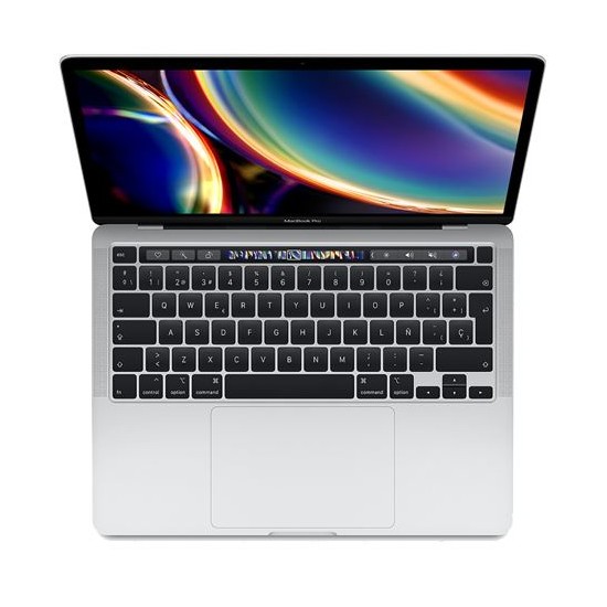 Apple MacBook Pro 13" i7 16GB SSD 1000GB Silber A+