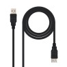 USB 3.0 Typ A Stecker-Buchse Kabel 1,8M - USB Laden & Daten, Schwarz, A+