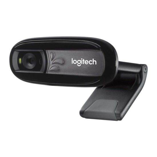 Logitech C170 Webcam (V-U0026) | USB-Webcam mit integriertem Mikrofon