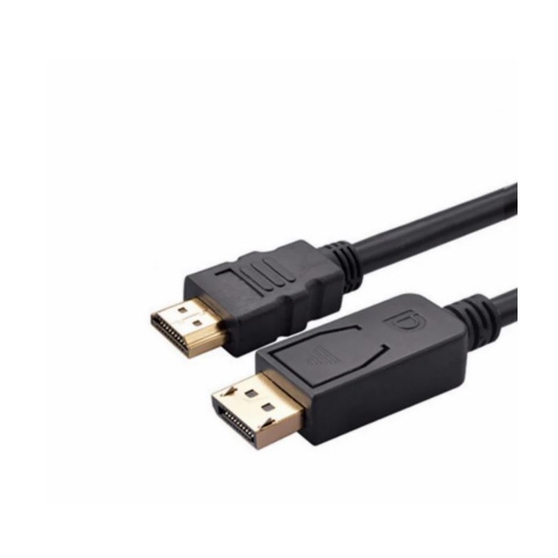 DisplayPort auf HDMI Kabel 1.8M Schwarz