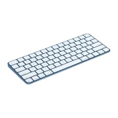 Apple Magic Keyboard A2449 Englisch (UK), 2021, Blau, Touch ID, A+