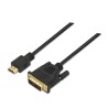 AISENS DVI-HDMI-Kabel 1,8 m (A117-0090), Stecker-Stecker, schwarz