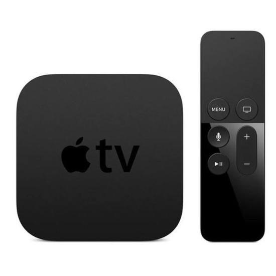 Apple TV (4. Generation, A1625) 32GB, Schwarz, A+