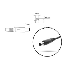 Kompatibles Ladegerät Dell 240W - Movano 19.5V 12.3A - 7.4×5.0mm