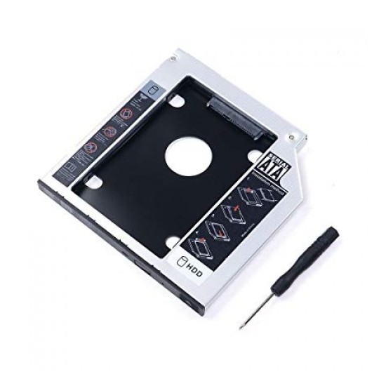 12,7mm Festplattenschachtadapter für SSD HDD Optisches Laufwerk