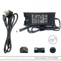 Ladegerät Adapter Dell Latitude 90W 19.4V 4,62A 7.4x5.0mm