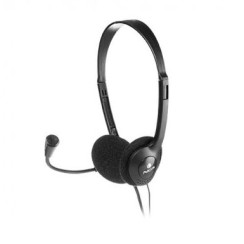 NGS MS103 Headset mit Mikrofon, Schwarz