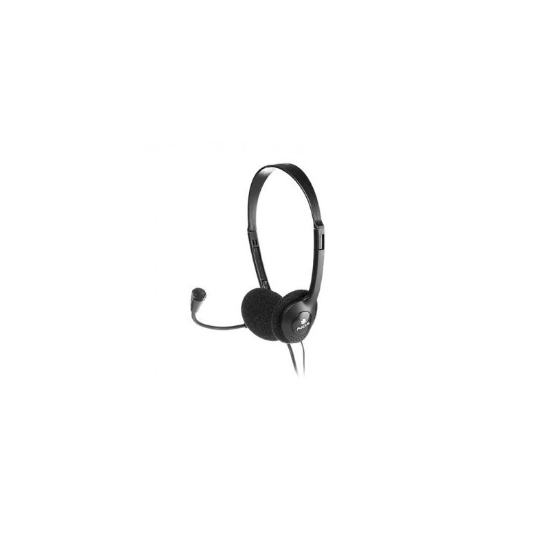 NGS MS103 Headset mit Mikrofon, Schwarz