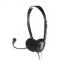 NGS MS103 Headset mit Mikrofon, Schwarz