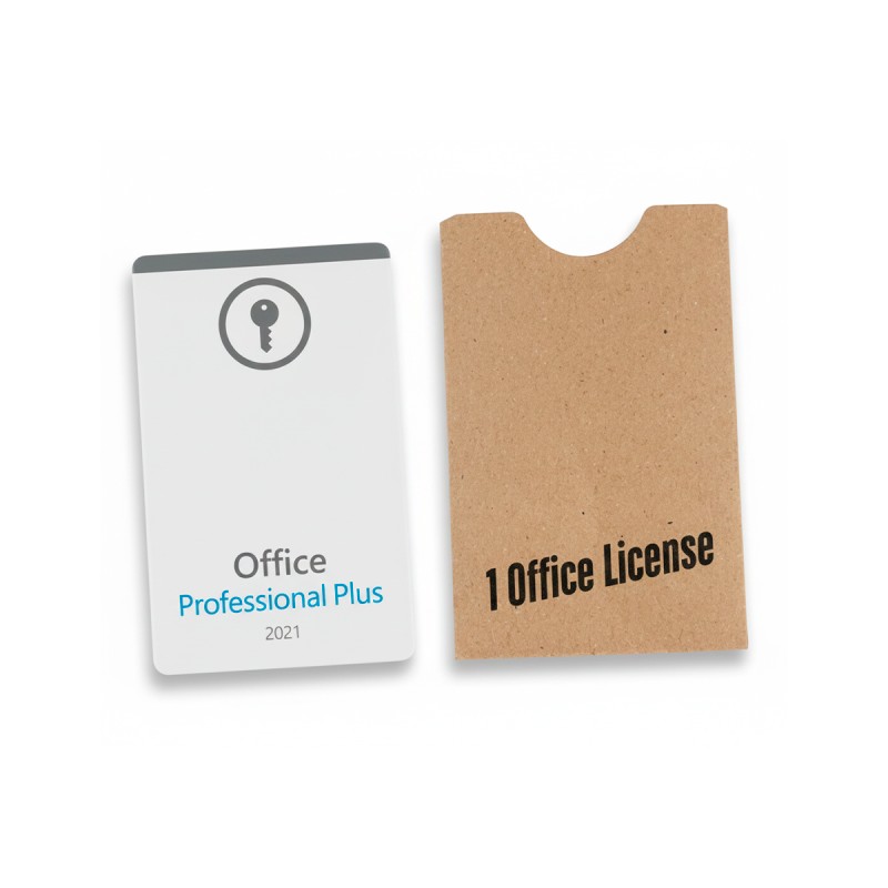 Microsoft Office Professional Plus 2021 - Aktivierungskarte