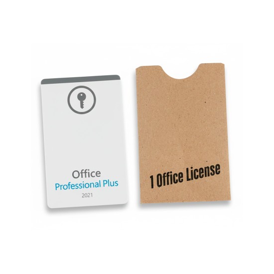 Microsoft Office Professional Plus 2021 - Aktivierungskarte