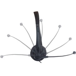 Büro-Headset HP T1A67AA USB-Headset, Schwarz, Km0 Originalverpackung
