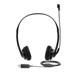 Büro-Headset HP T1A67AA USB-Headset, Schwarz, Km0 Originalverpackung