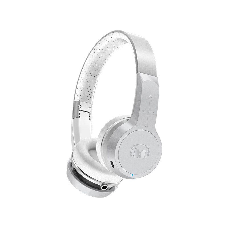 Monster Clarity HD Bluetooth Kopfhörer Silber Neu