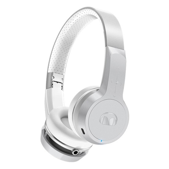 Monster Clarity HD Bluetooth Kopfhörer Silber Neu