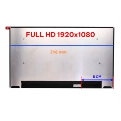 14″ FHD N140HCG-GE1 40-pin Matte | LED 8 cm Anschluss Bildschirm