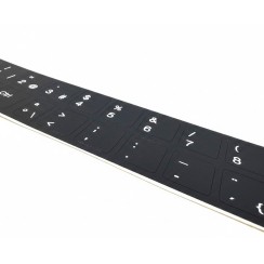 Tastaturaufkleber HP | Spanisch | Hochwertiges Textilvinyl