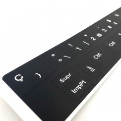 Tastaturaufkleber HP | Spanisch | Hochwertiges Textilvinyl
