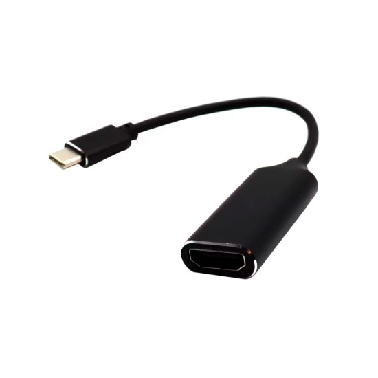 USB-C zu HDMI Adapter 4K 60Hz Schwarz - MacBook und Samsung