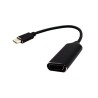 Typ C zu HDMI Adapterkabel, 4K Ultra HD Konverter, USB 3.1, HDTV, für MacBook, Samsung, Schwarz, A+