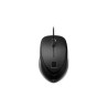 HP USB-Kabelmaus mit Fingerabdruckleser Schwarz | USB-Maus mit Fingerabdruckleser Schwarz