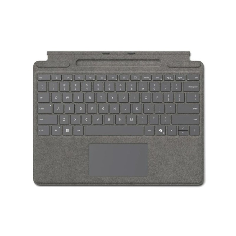 Microsoft Tastatur für Surface Pro X, Pro 8 und Pro 9 Hellgrau