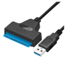 USB SATA 3 auf USB 3.0 Adapterkabel, 2.5" HDD SSD Externe Festplatte Kompatibel, 22 Pin Sata III Kabel, Neu