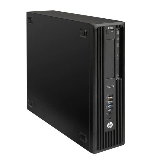 HP Z240 SFF - Xeon E3-1225 v5 - 8GB - SSD 128GB - Quadro K1200 Ausgang