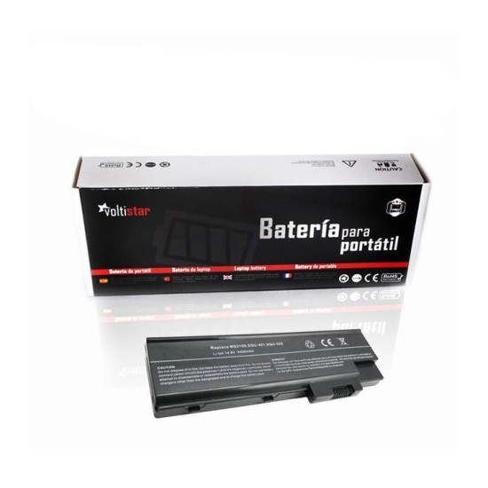 AKKU FÜR ACER BT.T5007.001, BT.T5007.002 4UR18650F-1-QC192 MS2169 SQU-401