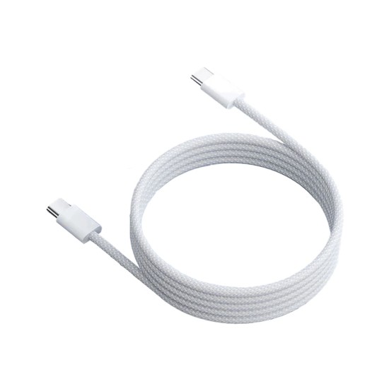 Cable USB Typ C auf Typ C, geflochten, 1 m | USB-C Schnellladen