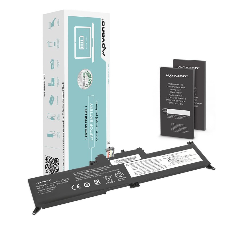 Movano Akku für Lenovo ThinkPad X13 Gen1 / X390 / X395 / X395 | Nachfüllen