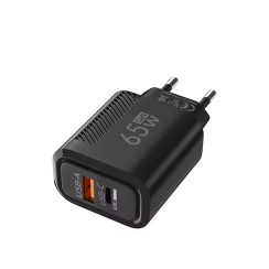 USB-C Ladegerät GaN 65W GaN 65W | Schnellladung PD + QC3.0 Dual Port