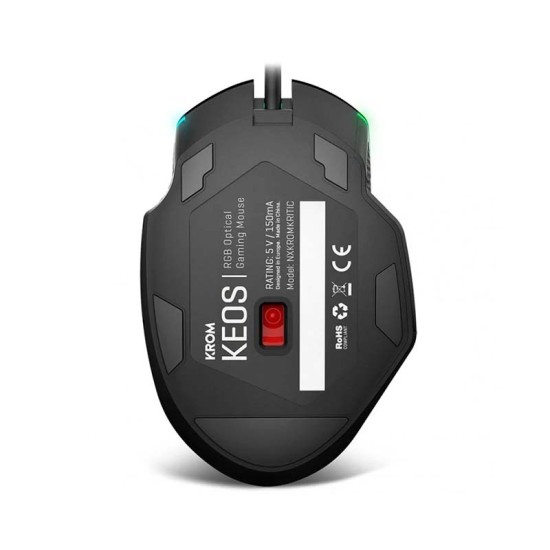 Maus Krom Keos Gaming RGB 6400 DPI