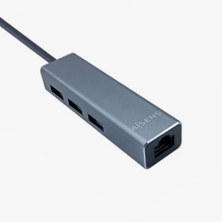 USB-Hub Aisens A109-0396 3x USB-A RJ45 Ethernet