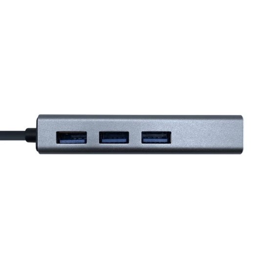 USB-Hub Aisens A109-0396 3x USB-A RJ45 Ethernet