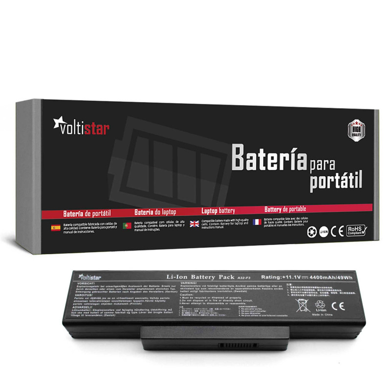 ASUS A32-F3 A32-F2 A32-Z94, A32-Z96 A9 F2 F3 X70 Z53, A32-Z96 A9 F2 F3 X70 Z53 LAPTOP AKKU
