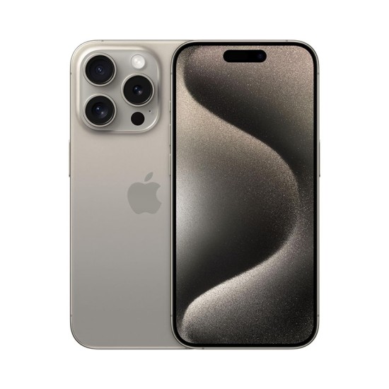 iPhone 15 Pro 256GB Natürliches Titan | A17 Pro - 6,1" OLED