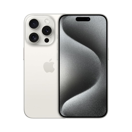 Apple iPhone 15 Pro 512GB Titanium Weiß : Premium Smartphone
