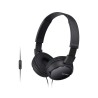 Auriculares Sony MDR-ZX110 mit Mikrofon, Schwarz