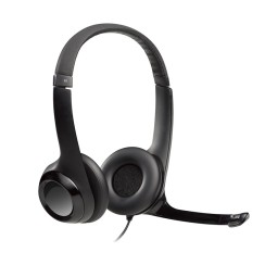 Logitech H390 USB mit Mikrofon Schwarz · Premium-Kopfhörer