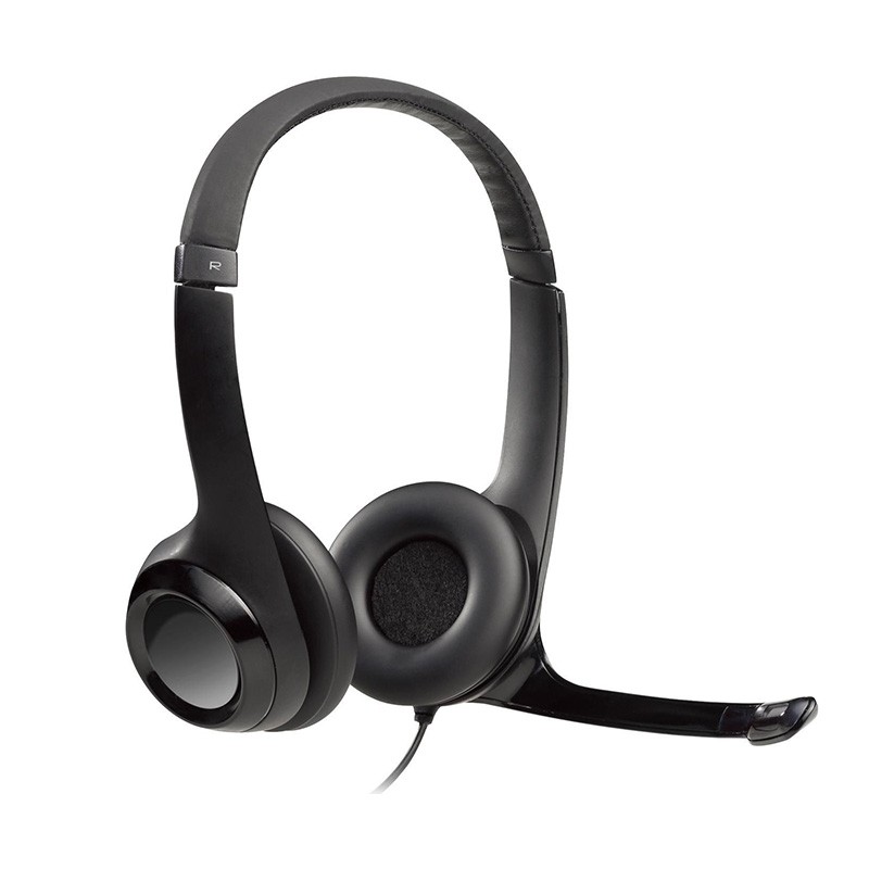 Logitech H390 USB mit Mikrofon Schwarz · Premium-Kopfhörer