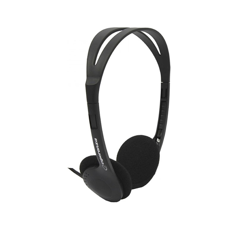 Esperanza EH119 Schwarz · Stereo-Headset mit Mikrofon
