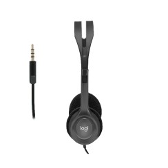 Logitech H111 mit Mikrofon Schwarz · Stereo-Headset